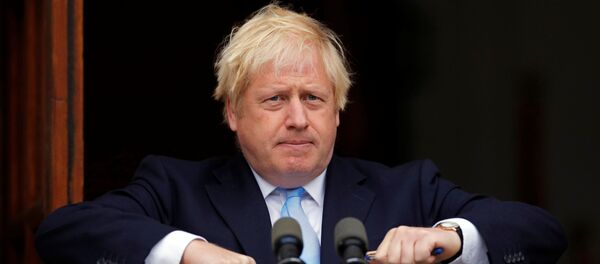 Премьер-министр Великобритании Борис Джонсон, архивное фото - Sputnik Lietuva