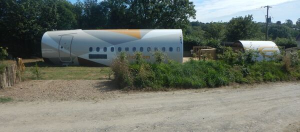 Viešbutis, padarytas iš lėktuvo Airbus A319 Viešbutis, padarytas iš lėktuvo Airbus A319 - Sputnik Lietuva