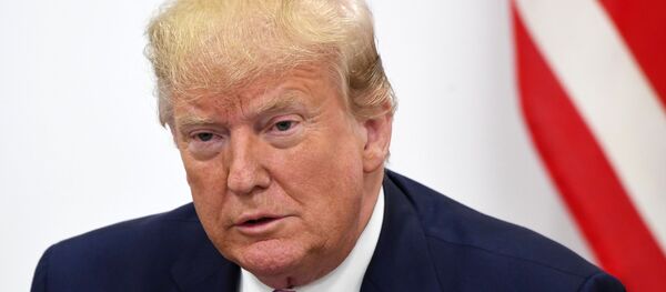 JAV prezidentas Donaldas Trampas JAV prezidentas Donaldas Trampas - Sputnik Lietuva