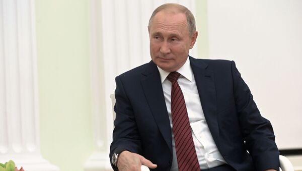 Президент РФ Владимир Путин, архивное фото  - Sputnik Lietuva