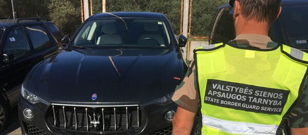 Украденные автомобили Украденные автомобили - Sputnik Lietuva