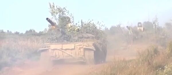 Танкисты Балтфлота провели учения в Калининградской области Танкисты Балтфлота провели учения в Калининградской области - Sputnik Lietuva