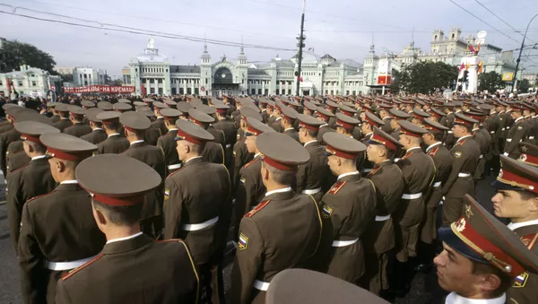 Paskutinio Vakarinės kariuomenės grupės padalinio atvykimas iš Vokietijos į Maskvą - Sputnik Lietuva