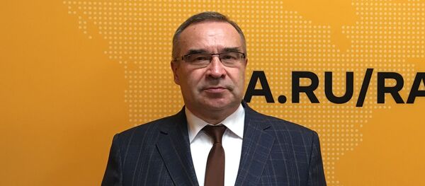 Военный политолог, завкафедрой политологии и социологии РЭУ им. Плеханова Андрей Кошкин Военный политолог, завкафедрой политологии и социологии РЭУ им. Плеханова Андрей Кошкин - Sputnik Литва