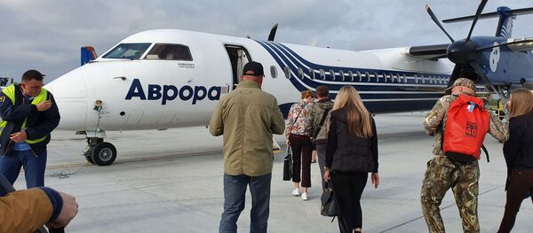 Самолет Аврора Самолет Аврора - Sputnik Литва