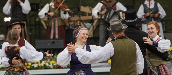 Акция Вся Литва танцует - Sputnik Литва