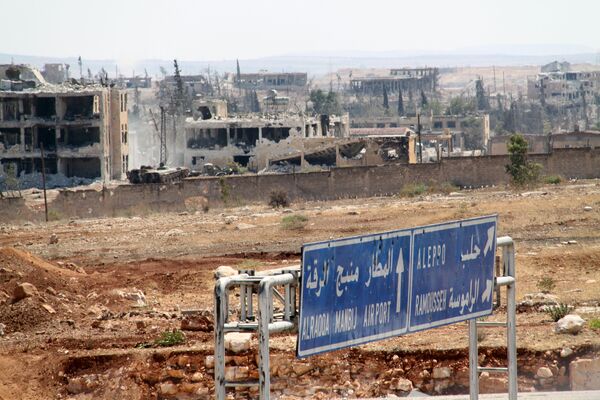 Сирийская армия освободила от боевиков территорию военных училищ в Алеппо - Sputnik Литва