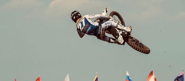 Литовский мотогонщик Арминас Ясиконис, архивное фото - Sputnik Литва