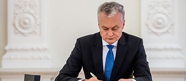 Президент Литвы Гитанас Науседа, архивное фото - Sputnik Литва