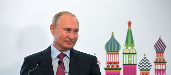 Президент РФ В. Путин принял участие в конгрессе фонда Керен ха-Йесод - Sputnik Lietuva