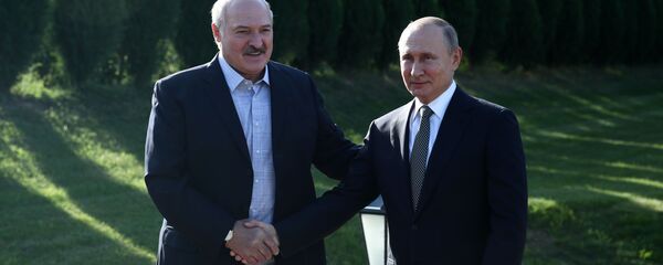 Рабочий визит президента РФ В. Путина в Республику Беларусь Рабочий визит президента РФ В. Путина в Республику Беларусь - Sputnik Lietuva