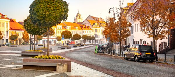 Ратушная площадь в Старом городе, Вильнюс, архивное фото - Sputnik Литва