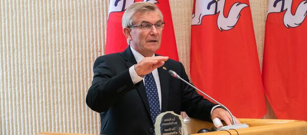 Seimo pirmininkas Viktoras Pranckietis Seimo pirmininkas Viktoras Pranckietis - Sputnik Lietuva