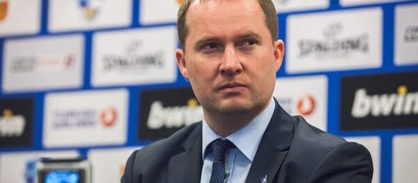 Литовский тренер по баскетболу Казис Максвитис, архивное фото - Sputnik Литва