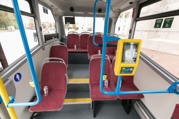 Vilniuje pristatyti pirmieji Lietuvoje elektriniai autobusai Vilniuje pristatyti pirmieji Lietuvoje elektriniai autobusai - Sputnik Lietuva