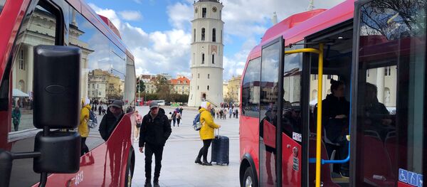 Vilniuje — pirmieji elektriniai autobusai Vilniuje — pirmieji elektriniai autobusai - Sputnik Lietuva