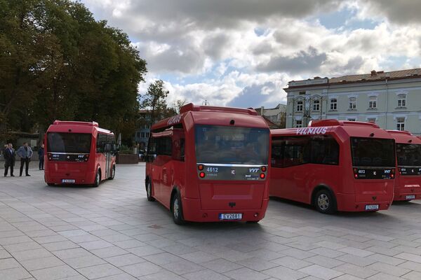 Vilniuje — pirmieji elektriniai autobusai - Sputnik Lietuva
