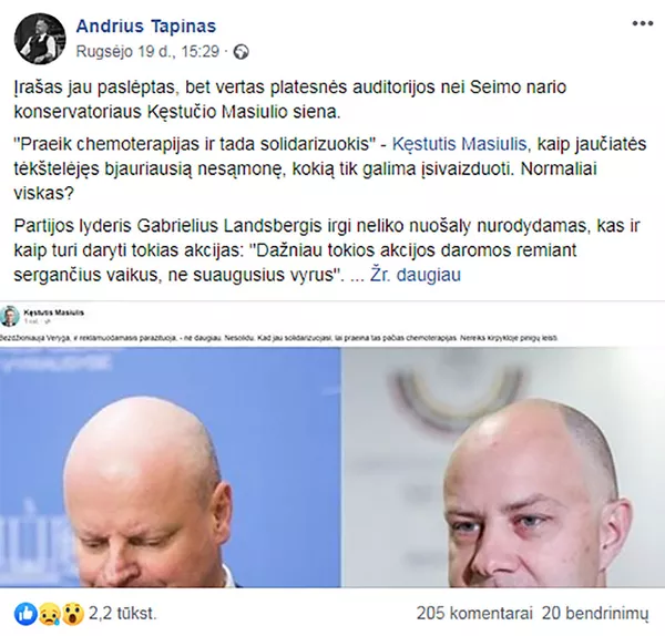 Solidarumas dėl populiarumo? Kodėl Veryga nusiskuto plaukus Solidarumas dėl populiarumo? Kodėl Veryga nusiskuto plaukus - Sputnik Lietuva