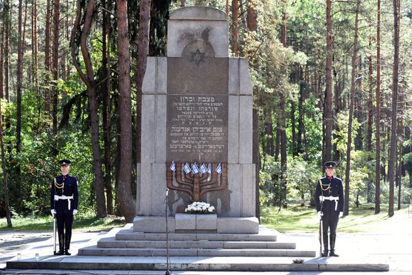 День памяти жертв Холокоста в Вильнюсе - Sputnik Литва
