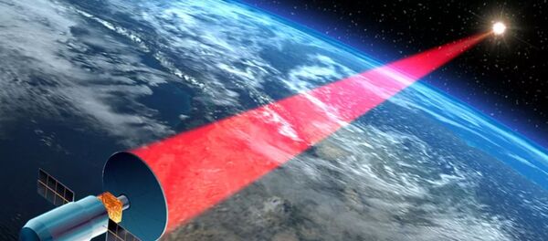 Уничтожение космического мусора лазером Уничтожение космического мусора лазером - Sputnik Lietuva