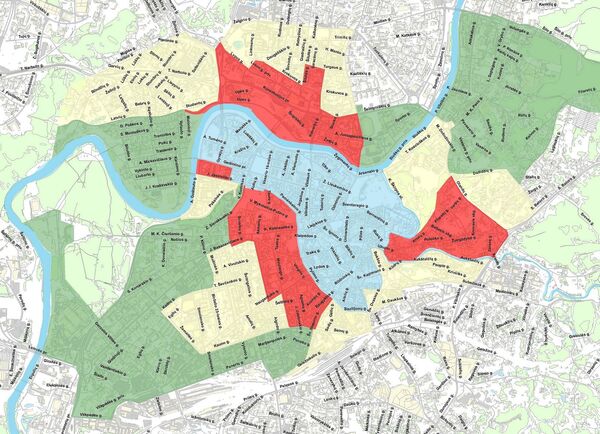 Мэрия Вильнюса утвердила изменение границ платных парковок - Sputnik Литва