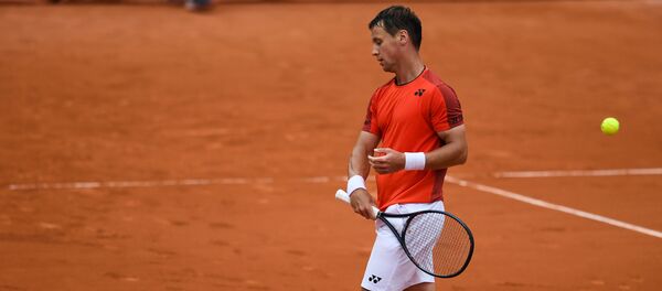 Литовский теннисист Ричардас Беранкис, архивное фото Литовский теннисист Ричардас Беранкис, архивное фото - Sputnik Литва