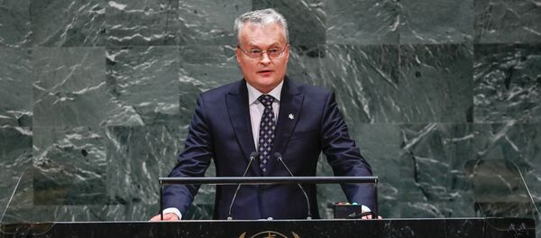 Президент Литвы Гитанас Науседа, архивное фото - Sputnik Литва