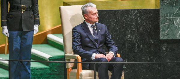 Президент Литвы Гитанас Науседа, архивное фото - Sputnik Литва