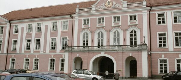 Здание эстонского парламента в Таллинне Здание эстонского парламента в Таллинне - Sputnik Lietuva