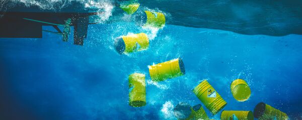 Радиоактивные отходы, архивное фото Радиоактивные отходы, архивное фото - Sputnik Lietuva