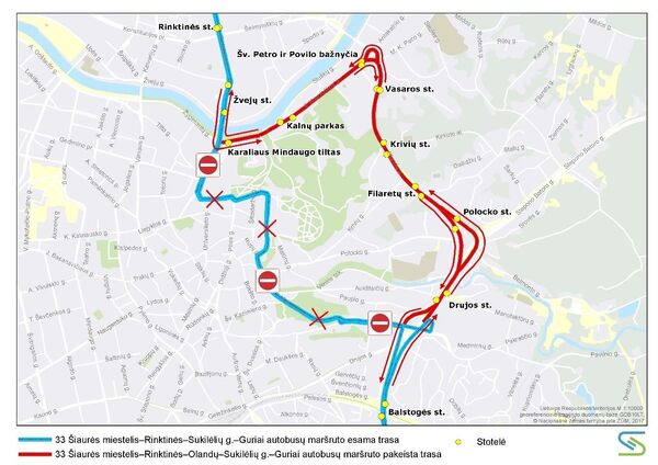 Sostinės Radvilaitės gatvėje — laikini eismo ir viešojo transporto eismo pokyčiai Sostinės Radvilaitės gatvėje — laikini eismo ir viešojo transporto eismo pokyčiai - Sputnik Lietuva