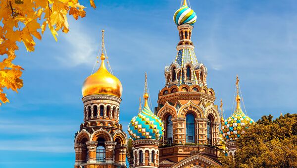 Церковь Спаса на крови в Санкт-Петербурге, архивное фото - Sputnik Литва