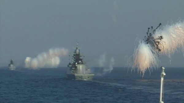 Kaip šaudo Baltijos laivyno korvečių artilerija - Sputnik Lietuva