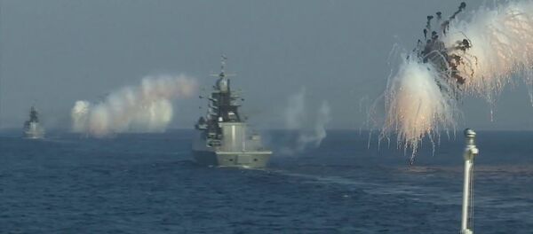 Kaip šaudo Baltijos laivyno korvečių artilerija - Sputnik Lietuva