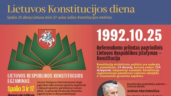 Lietuvos Konstitucijos diena - Sputnik Lietuva