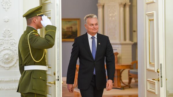 Президент Литвы Гитанас Науседа, архивное фото - Sputnik Литва