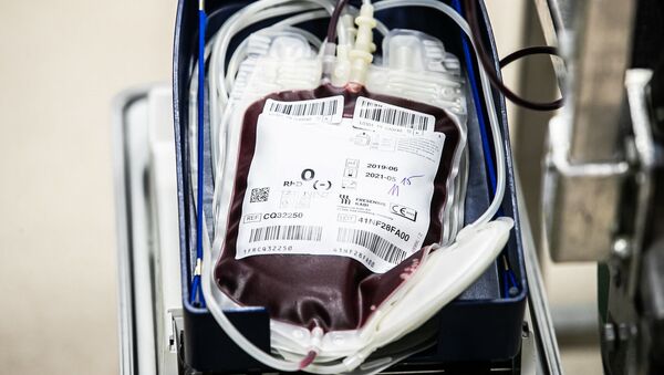 Кровь донора, архивное фото - Sputnik Литва