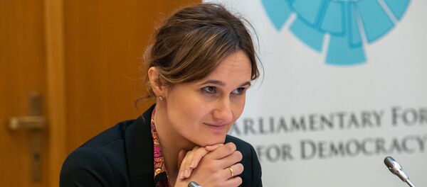 Литовский депутат Виктория Чмилите-Нильсен, архивное фото - Sputnik Литва