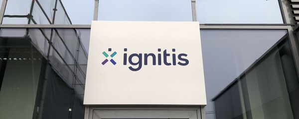 Логотип литовской энергетической компании IGNITIS, архивное фото - Sputnik Литва