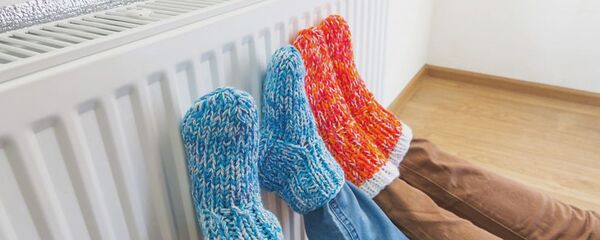 Батарея центрального отопления, архивное фото - Sputnik Литва