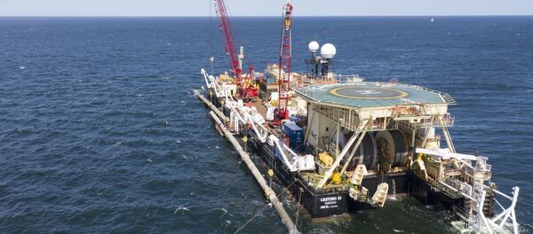 Надводная сварка захлёстного стыка, архивное фото - Sputnik Литва