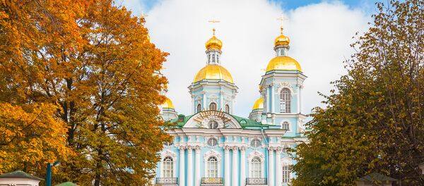 Никольский военно-морской собор в Санкт-Петербурге, архивное фото - Sputnik Литва