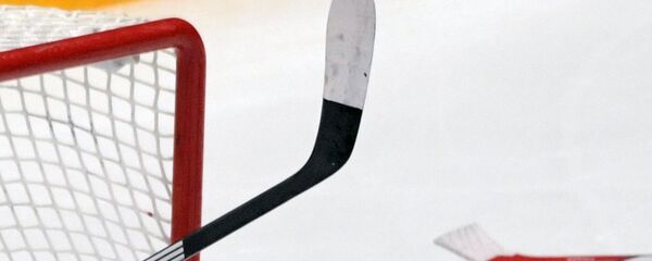 Хоккейная клюшка и шайба, архивное фото Хоккейная клюшка и шайба, архивное фото - Sputnik Литва