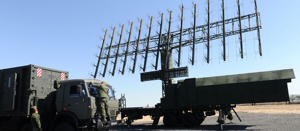 Радиолокационная станция 1Л119 на выставочной площадке на полигоне Кадамовский в Ростовской области, архивное фото Радиолокационная станция 1Л119 на выставочной площадке на полигоне Кадамовский в Ростовской области, архивное фото - Sputnik Lietuva