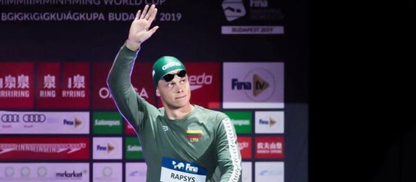 Данас Рапшис на чемптонате мира в Будапеште, 6 октября 2019 года - Sputnik Литва