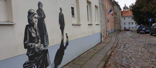 В Вильнюсе завершен арт-проект, посвященный памяти еврейского квартала В Вильнюсе завершен арт-проект, посвященный памяти еврейского квартала - Sputnik Lietuva