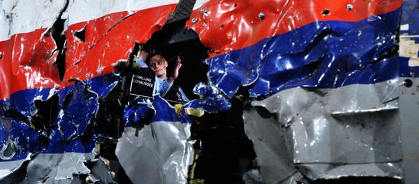 Представление доклада об обстоятельствах крушения лайнера Boeing 777 Malaysia Airlines (рейс MH17) в Нидерландах, архивное фото Представление доклада об обстоятельствах крушения лайнера Boeing 777 Malaysia Airlines (рейс MH17) в Нидерландах, архивное фото - Sputnik Lietuva