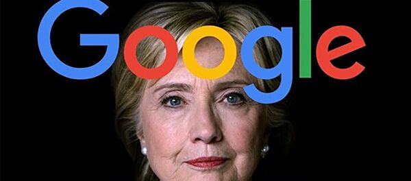 Хиллари Клинтон и Google - Sputnik Литва