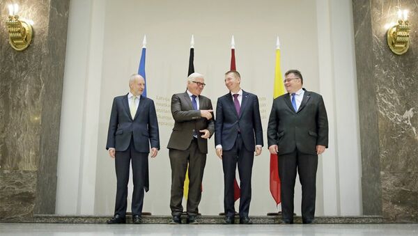 Встреча министров иностранных дел стран Балтии с министром иностранных дел Германии - Sputnik Литва