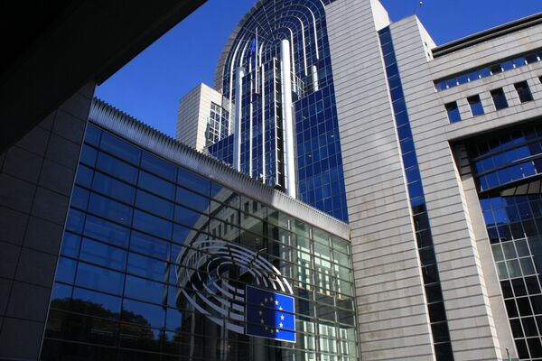 Здание Европарламента в Брюсселе Здание Европарламента в Брюсселе - Sputnik Литва